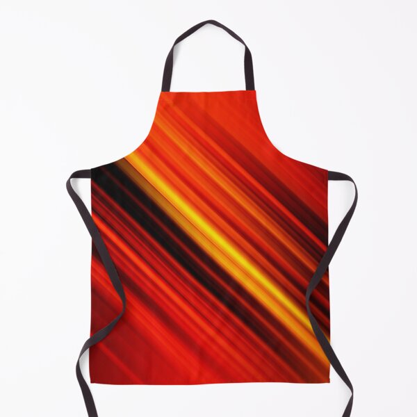 Item preview, Fiery Abstract Streaks - Dynamic Red and Yellow Design designed and sold by Patternair.