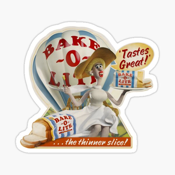 Item preview, Bake -O- Lite Stand Wallace and Gromit A Matter of Loaf and Death designed and sold by Chilled Peak.