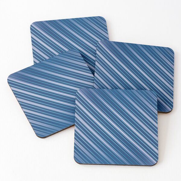 Item preview, Cool Blue Diagonal Lines - Minimalist Abstract Pattern designed and sold by Patternair.