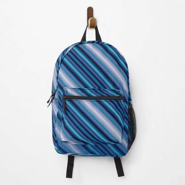 Item preview, Cool Blue Diagonal Lines - Minimalist Abstract Pattern designed and sold by Patternair.