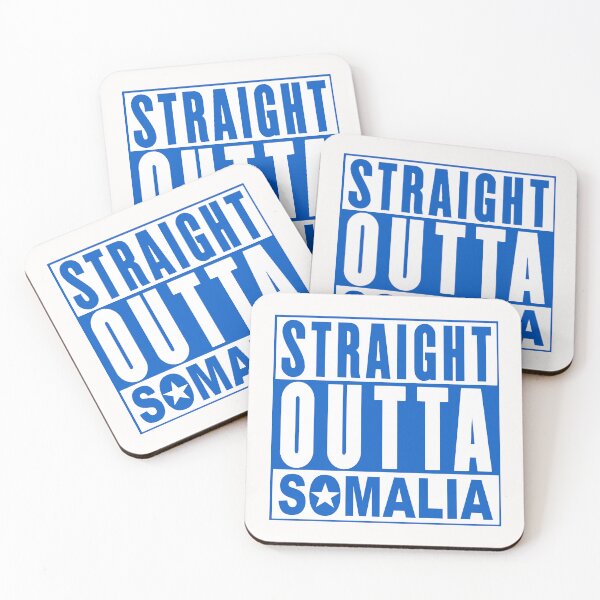 Item preview, Straight Outta Somalia; Africa; designed and sold by StickerApe.