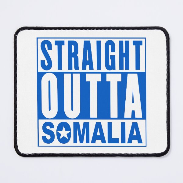 Item preview, Straight Outta Somalia; Africa; designed and sold by StickerApe.