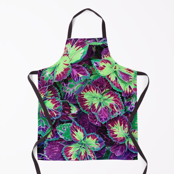 Item preview, Vibrant Clementine Columbia Coleus Leaves in Detailed Close Up designed and sold by graphicnew.