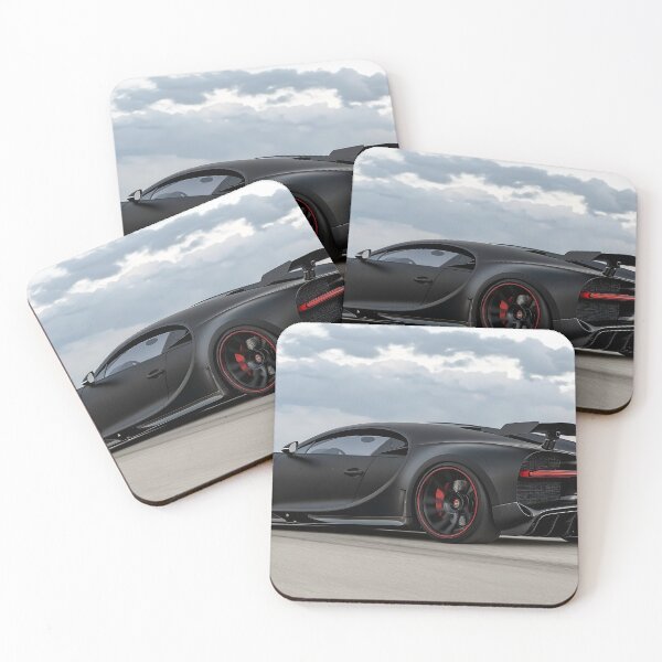 Item preview, Black Bugatti Chiron Super Sport Poster – Luxury Hypercar Wall Art V designed and sold by AutoPopStudio.