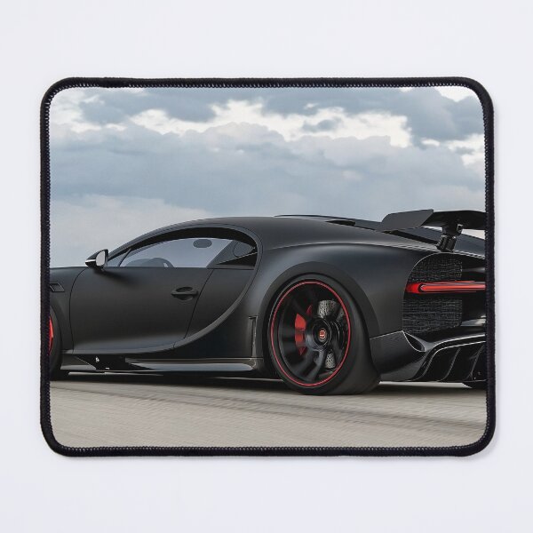 Item preview, Black Bugatti Chiron Super Sport Poster – Luxury Hypercar Wall Art V designed and sold by AutoPopStudio.