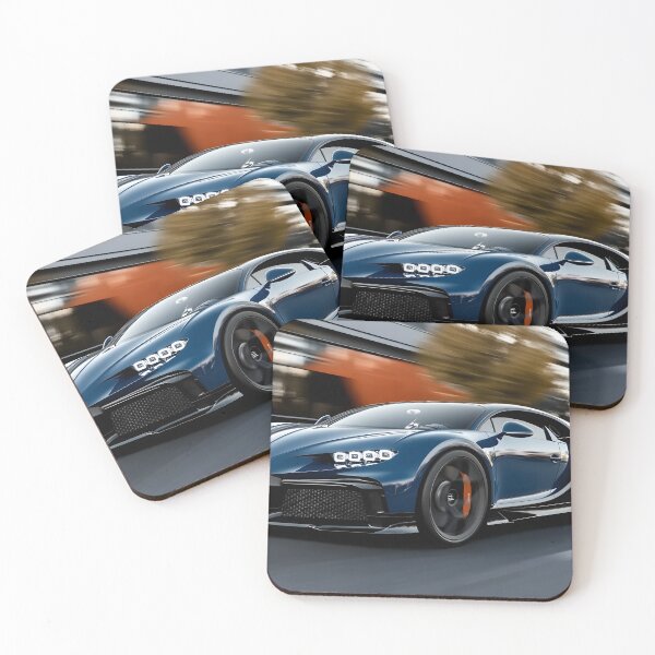 Item preview, Blue Bugatti Chiron Super Sport Poster – High-Performance Hypercar Wall Art IV designed and sold by AutoPopStudio.
