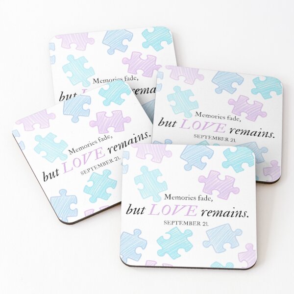 Item preview, Memories fade, but LOVE remains. designed and sold by HealthCoreCommunity.