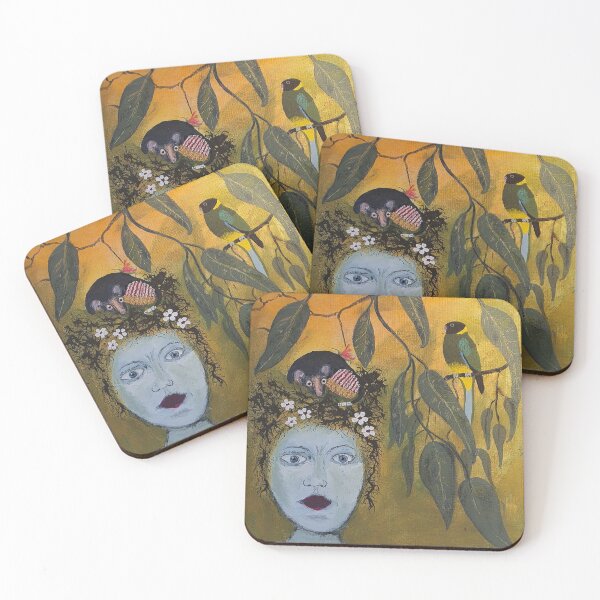 Item preview, Holly in the Bush with Possum designed and sold by Leonie Mac Lean.