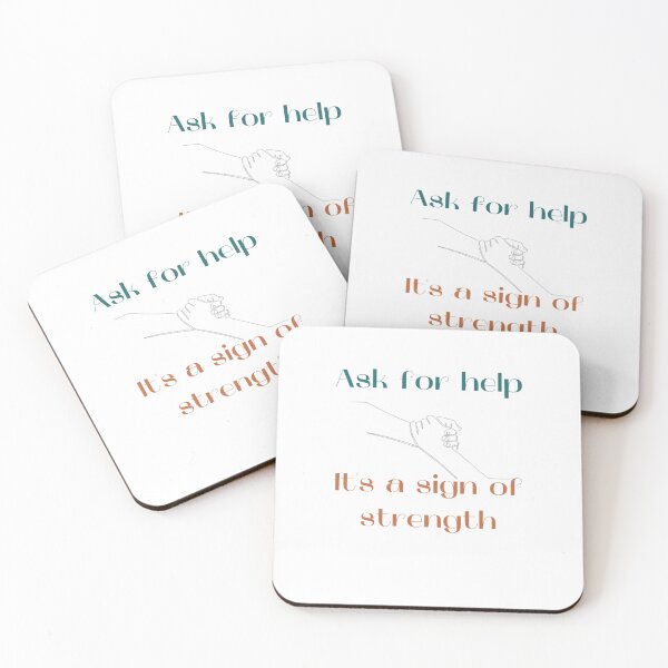 Item preview, Ask for help, it's a sign of strength designed and sold by auraRM studio.
