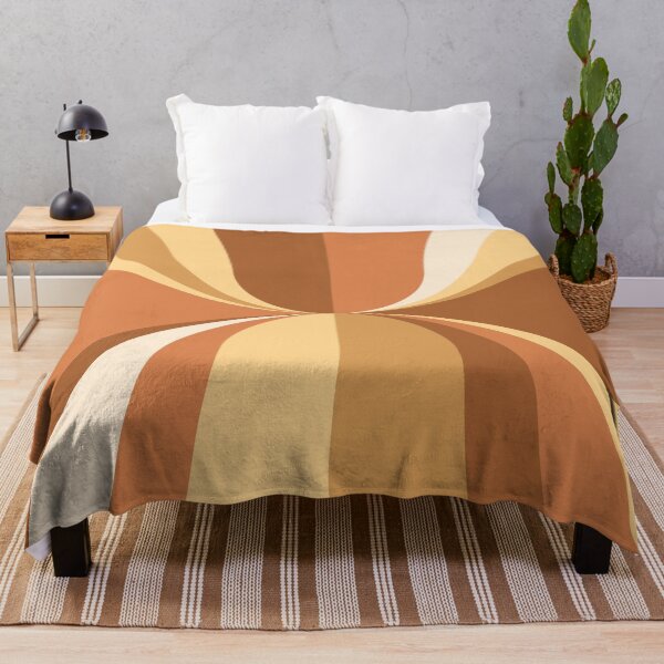 Item preview, Retro Midcentury Modern Geometric Rainbow Abstract Pattern V designed and sold by nineFlorals.