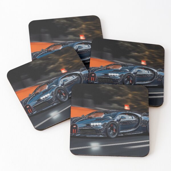 Item preview, Blue Bugatti Chiron Super Sport Poster – High-Performance Hypercar Wall Art V designed and sold by AutoPopStudio.