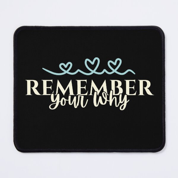 Item preview, Remember Your Why Minimalist Fitness Motivational Quote designed and sold by Guess4best.