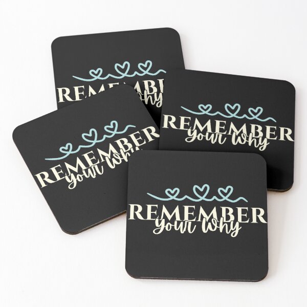 Item preview, Remember Your Why Minimalist Fitness Motivational Quote designed and sold by Guess4best.