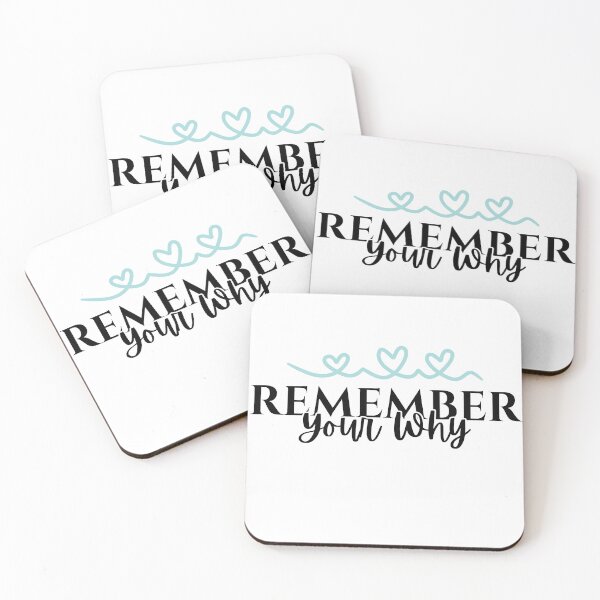 Item preview, Remember Your Why Cute Minimalist Motivational Quote designed and sold by Guess4best.