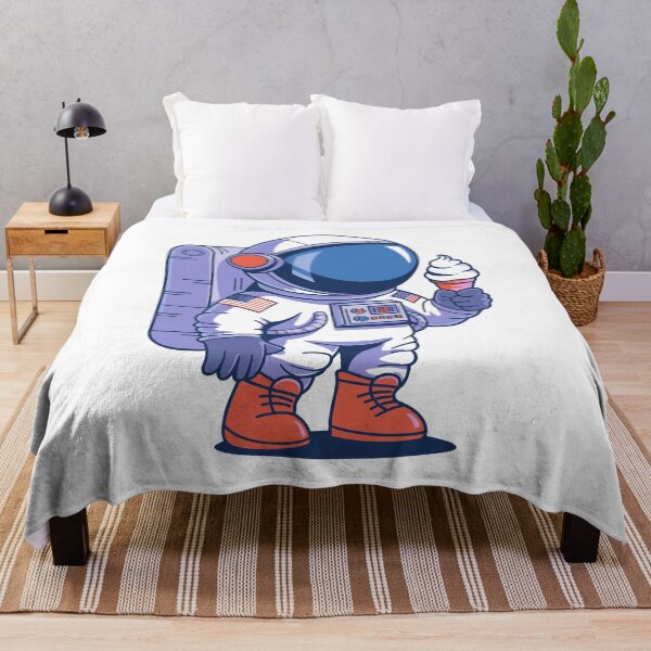 Item preview, Ice Cream Cone Astronaut designed and sold by Angry Swan Designs.