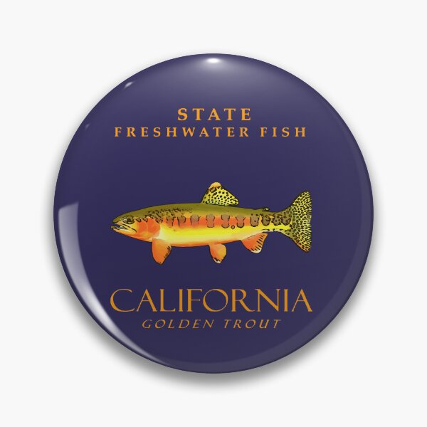 Item preview, California Territory Freshwater Fish The Golden Trout designed and sold by taiche.