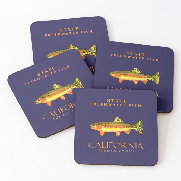 Item preview, California Territory Freshwater Fish The Golden Trout designed and sold by taiche.