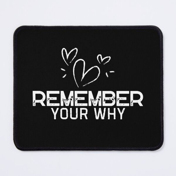 Item preview, Remember Your Why Minimalist Fitness Motivational Quote designed and sold by Guess4best.