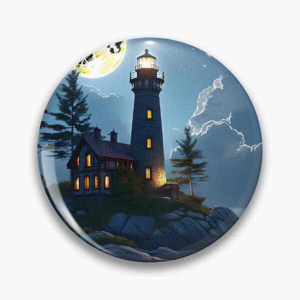 Item preview, Moonlit Lighthouse Cove designed and sold by FashionDollQtr.