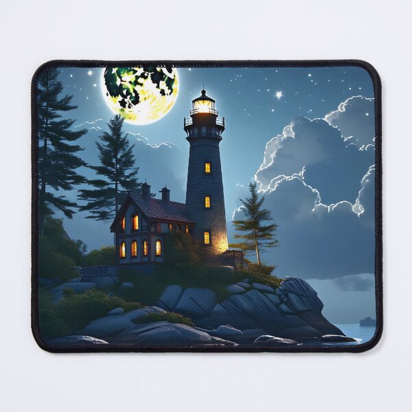 Item preview, Moonlit Lighthouse Cove designed and sold by FashionDollQtr.