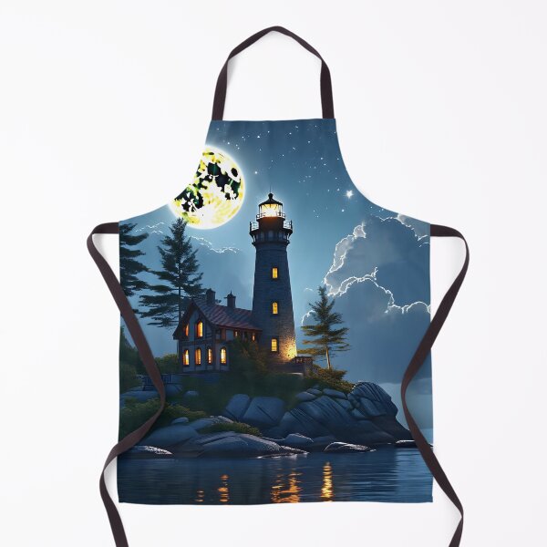 Item preview, Moonlit Lighthouse Cove designed and sold by FashionDollQtr.