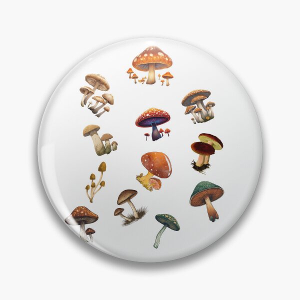 Artikelvorschau, Mushroom Wonderland: Ein Wald aus Pilzen entworfen und verkauft von GrafiShop.