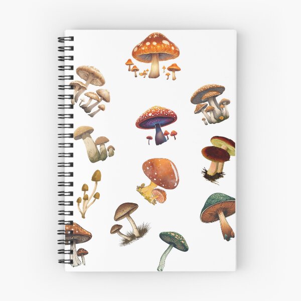 Aperçu de l'œuvre Le pays des merveilles des champignons : une forêt de champignons créée et vendue par GrafiShop.
