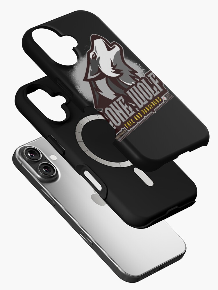 Aperçu 2 sur 4. Coque iPhone avec l'œuvre Anar-16-LONE WOLF. créée et vendue par Vinidal.