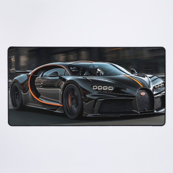 Item preview, Black & Gold Bugatti Chiron Super Sport Poster – Luxury Hypercar Wall Art V designed and sold by AutoPopStudio.