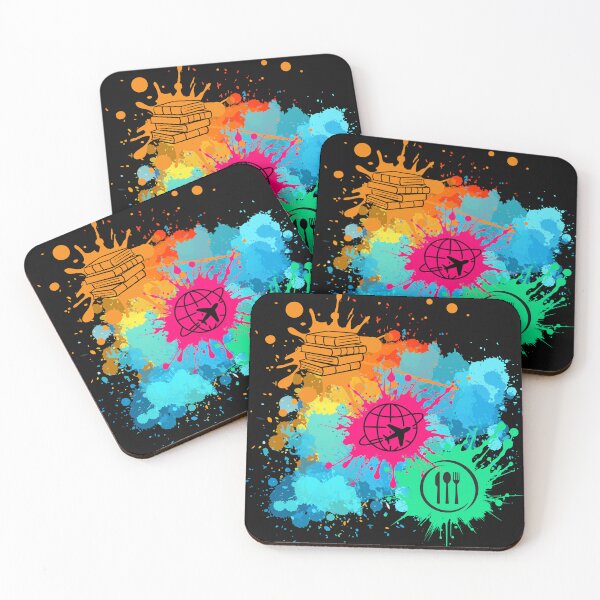 Item preview, Live Free, Eat, Travel, and Read designed and sold by ipot.