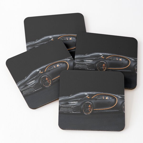 Item preview, Black & Gold Bugatti Chiron Super Sport Poster – Luxury Hypercar Wall Art VI designed and sold by AutoPopStudio.