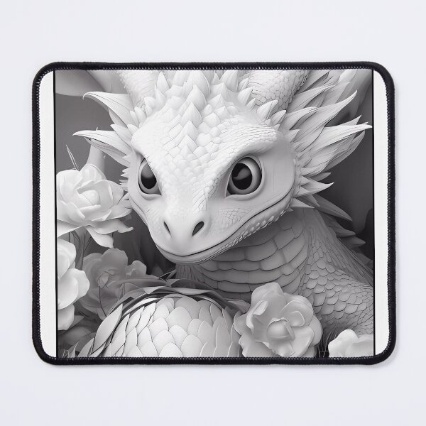 Item preview, Baby 3D Dragons #2 Coloring Page Pattern  designed and sold by DavidColoring.
