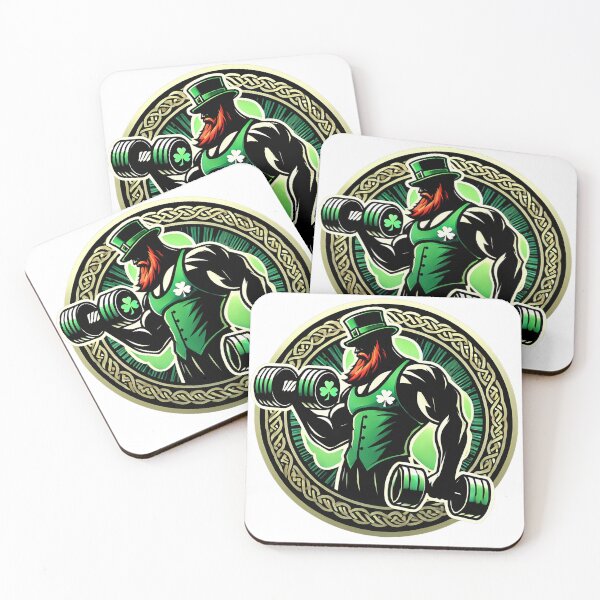 Item preview, Strong Irish Luck Celtic Gym Workout Leprechaun designed and sold by MigNetZ.
