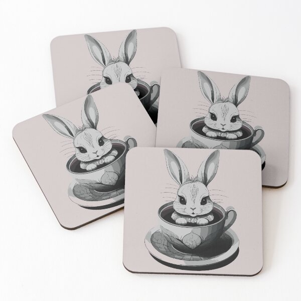 Item preview, bunny on cup designed and sold by After De Moment.