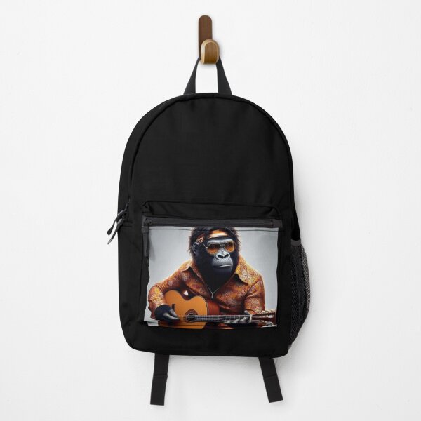 Item preview, Classic guitar playing gorilla designed and sold by Dogandesighn.