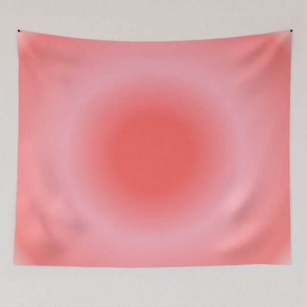 Item preview, Aries Aura, Aries Gradient, Aries Zodiac, Red Pink Aura Gradient designed and sold by Magic Love Art Print.