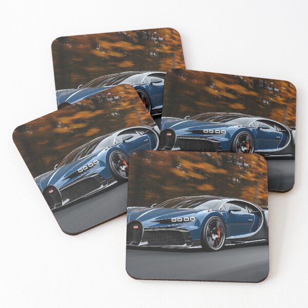 Item preview, Blue Bugatti Chiron Super Sport Poster – High-Performance Hypercar Wall Art VII designed and sold by AutoPopStudio.