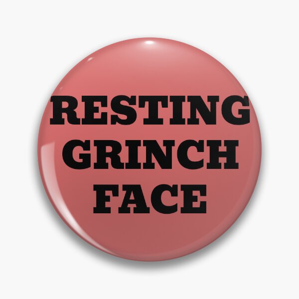 Item preview, Resting Grinch Face designed and sold by WakeNBake-Tees.