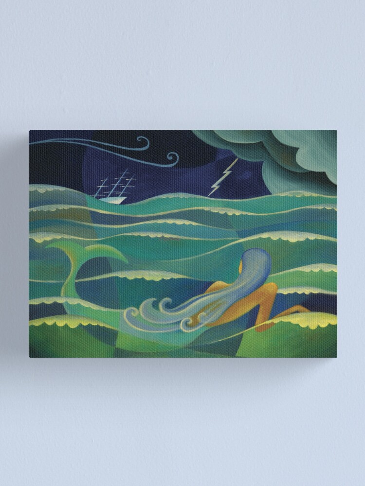 Alternate view of THE LITTLE MERMAID Canvas Print