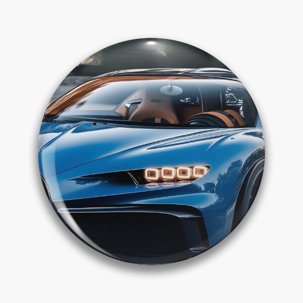 Item preview, Póster Bugatti Chiron Super Sport azul y negro: arte mural de hipercoches de lujo designed and sold by AutoPopStudio.