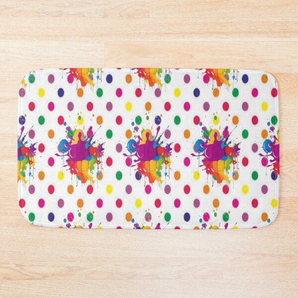 Item preview, Polkadot Splashes, Abstract design, Abstraction, bold colorful abstract playful design inspired by nature designed and sold by Adri Barnard.