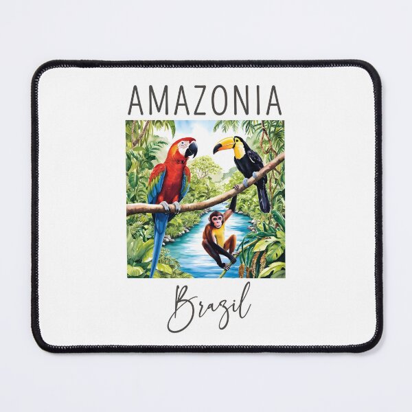 Item preview, A Watercolor Design of Amazonia - Brazil designed and sold by Sketch-Shack.