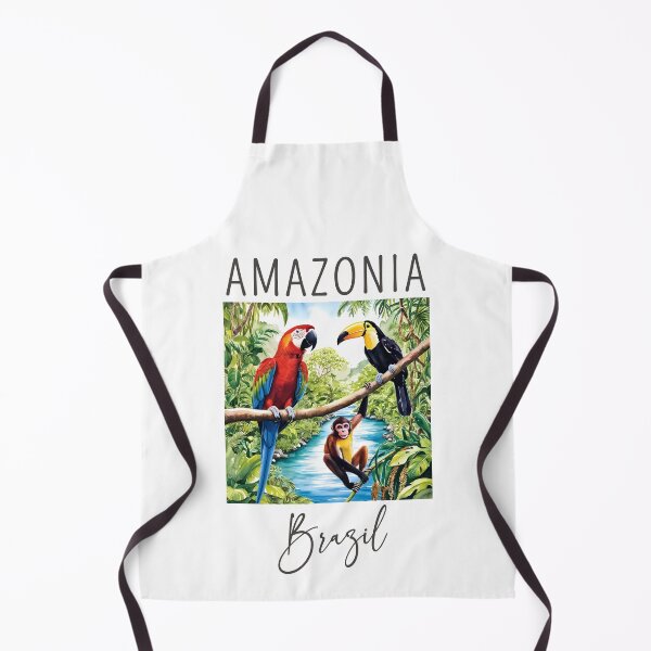 Item preview, A Watercolor Design of Amazonia - Brazil designed and sold by Sketch-Shack.