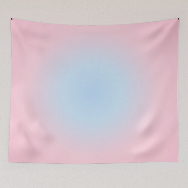 Item preview, Libra Aura, Libra Gradient, Libra Zodiac, Pink Blue Aura Gradient designed and sold by Magic Love Art Print.