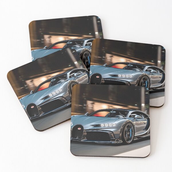 Item preview, Blue & Black Bugatti Chiron Super Sport Poster – Luxury Hypercar Wall Art III designed and sold by AutoPopStudio.
