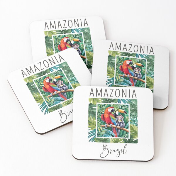 Item preview, A Watercolor Design of Amazonia - Brazil  designed and sold by Sketch-Shack.