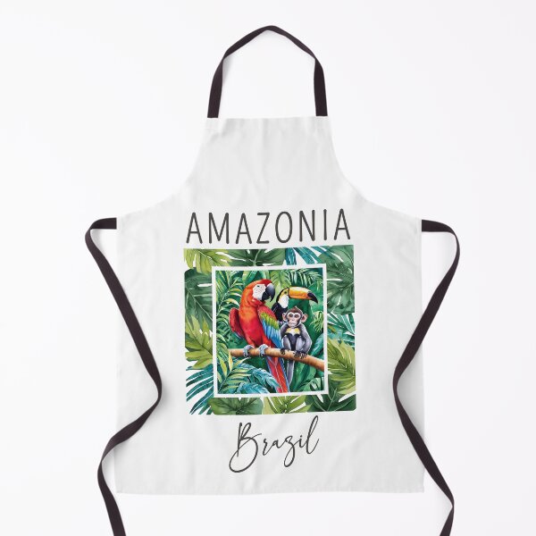 Item preview, A Watercolor Design of Amazonia - Brazil designed and sold by Sketch-Shack.