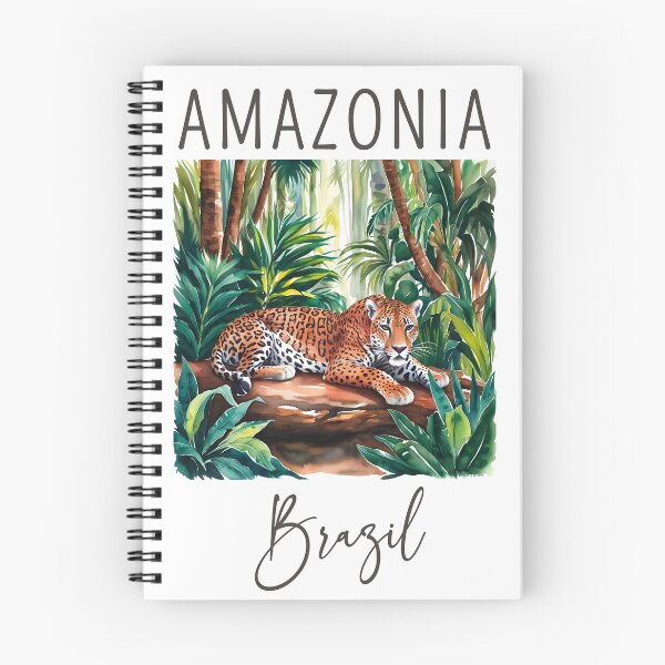 Item preview, Un diseño de acuarela de la Amazonia, Brasil designed and sold by Sketch-Shack.