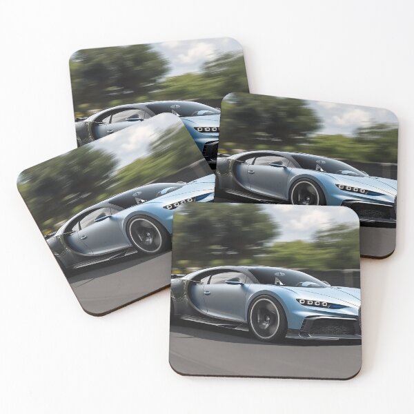 Item preview, Blue & Black Bugatti Chiron Super Sport Poster – Luxury Hypercar Wall Art IV designed and sold by AutoPopStudio.
