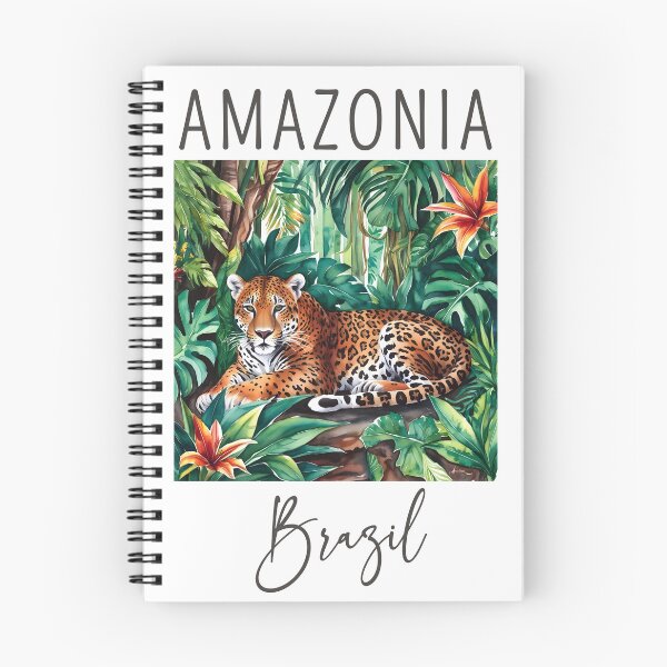 Item preview, Un diseño de acuarela de la Amazonia, Brasil designed and sold by Sketch-Shack.